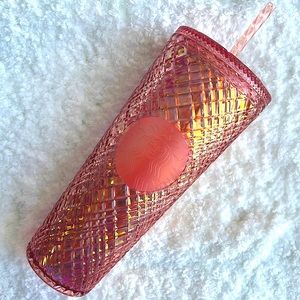 Starbucks Rose Gold Jeweled Venti Tumbler